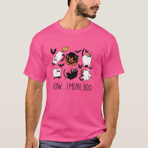 T-shirt Ghost Cat Meow