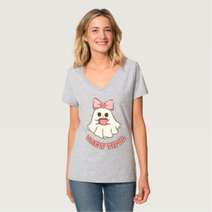 T-Shirt Ghost Drink Coffee
