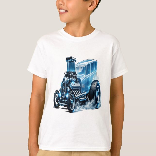T-shirt Ghost Hot Rod (Devant)