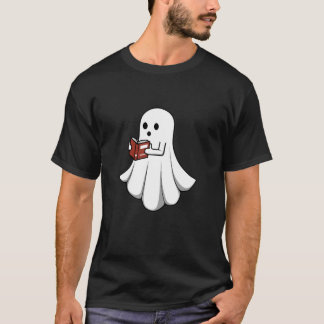 T-shirt Ghost Lecture Livres Littérature Étudiant