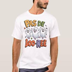 T-shirt Ghost Pas de BOO-rée Danseur de ballet Halloween S