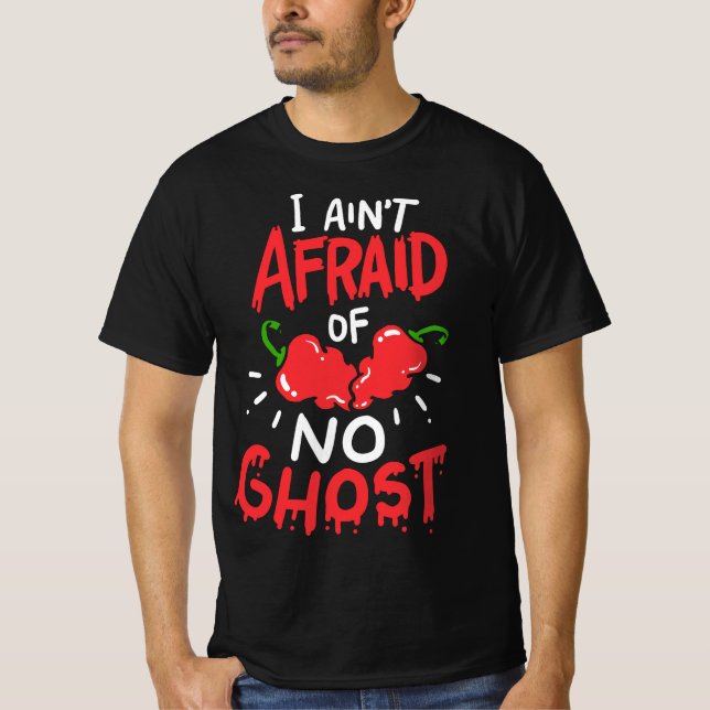 T-shirt Ghost Pepper food, Hot food Kiva, Bhut Jolokia (Devant)