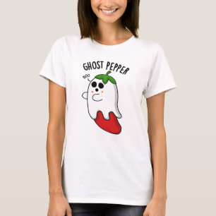T-shirt Ghost Pepper Funny Chili Pun