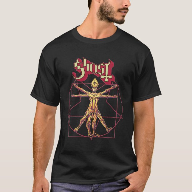 T-shirt Ghost -€"Popestar rouge (Devant)
