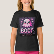 Ghost rose mignon : Chemise fille douce et Éffraya