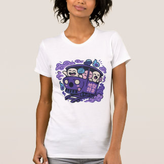 T-shirt Ghost Train Party – Kawaii Spirits on Board