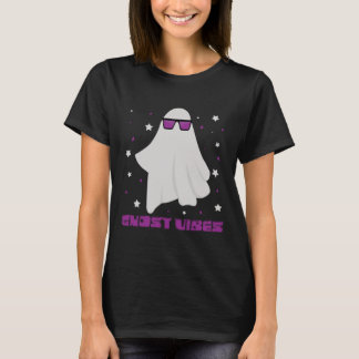 T-shirt Ghost Vibes Halloween Design - Ghost Cool