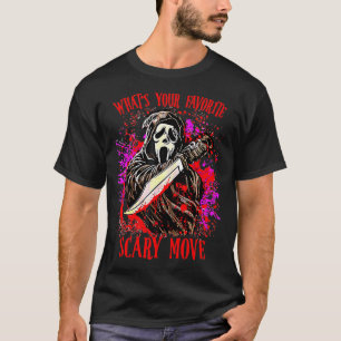 T-shirt Ghostface Scream Halloween What_S Your Favorite Sc