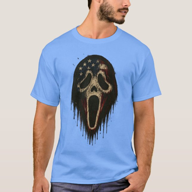 T-shirt Ghostface USA (Devant)
