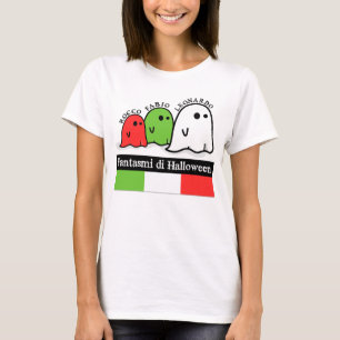 T-shirt Ghosts d'Halloween en Italie, Fantasmi di Hallowee