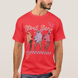 T-shirt Ghoul Gang Super Hey Boo Citrouille Ghoul Salle De