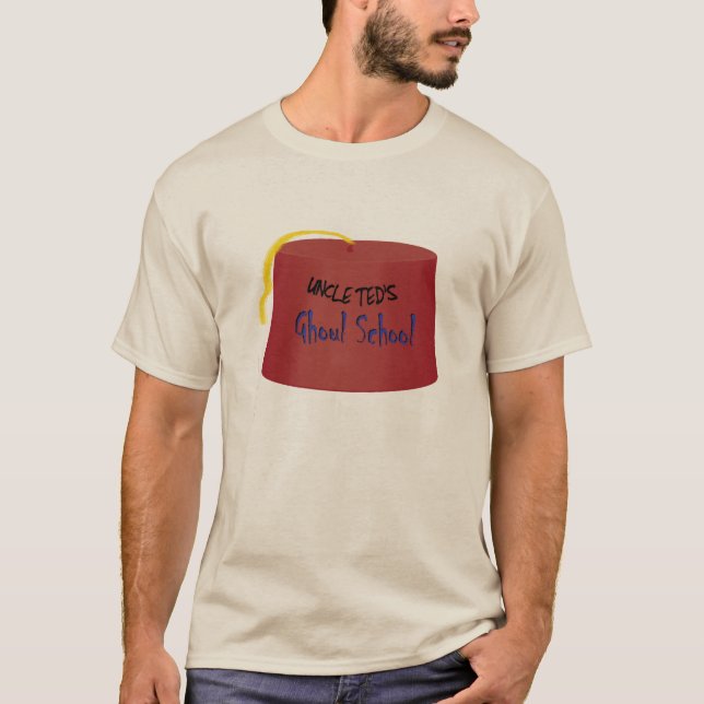 T-shirt Ghoul School d'oncle Ted (Devant)