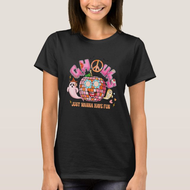 T-shirt Ghouls veut juste s'amuser Super Citrouille de la  (Devant)