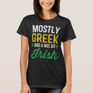 T-shirt Gi drôle irlandais de jour de la Grèce St Patric