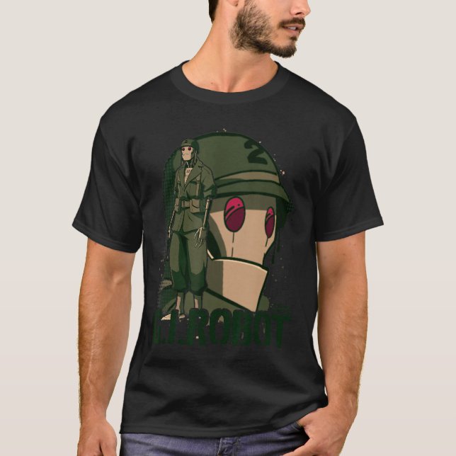 T-shirt GI Robot Showcase girl (Devant)