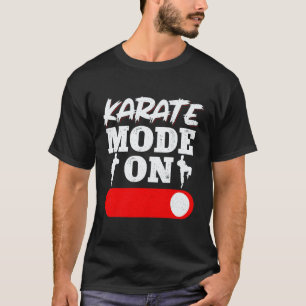 T-shirt Gi Uniforme de Ceinture Noire de Karaté Mode Karat