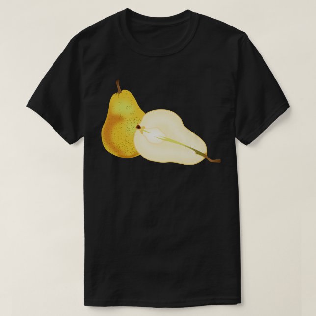T-shirt Giant Pear Graphic Fruit  (Design devant)