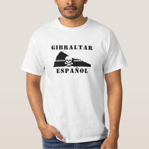 T-SHIRT GIBRALTAR ESPAGNOL