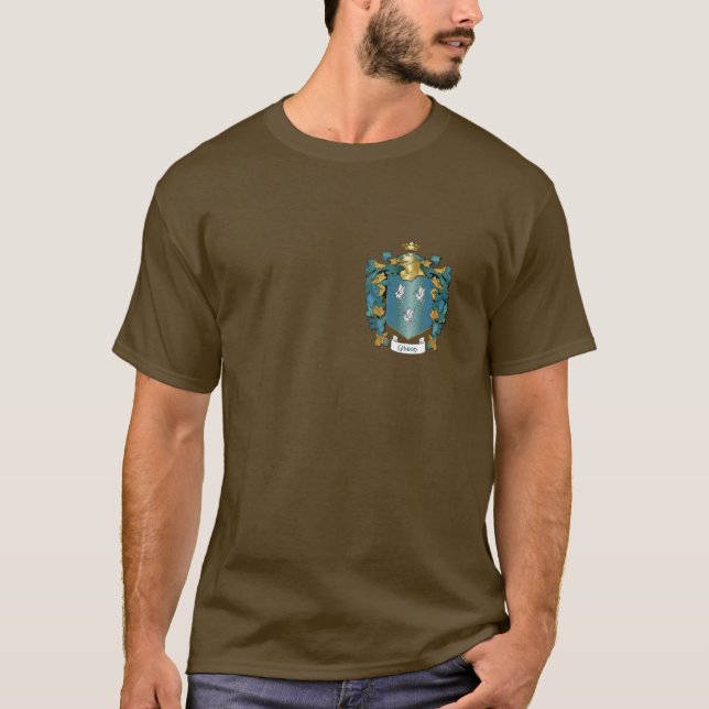 T-shirt Gibson Family Crest (Devant)