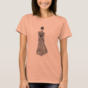 T-shirt Gibson Girl Silhouette