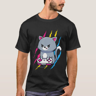 T-shirt Gif Fierté de Geek Gaymer Lgbt Amoureux de Jeux Vi
