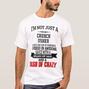 T-shirt Gift/Présenté, Citation Amusante De L'Église Usher