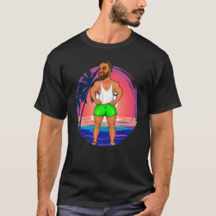 T-shirt Gigachad Gym Mème Giga Chad Fitness Alpha Homme Bo