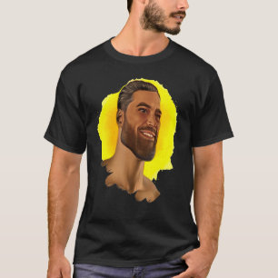 T-shirt Gigachad Meme Giga Chad Alpha Homme Sigma Homme Mè