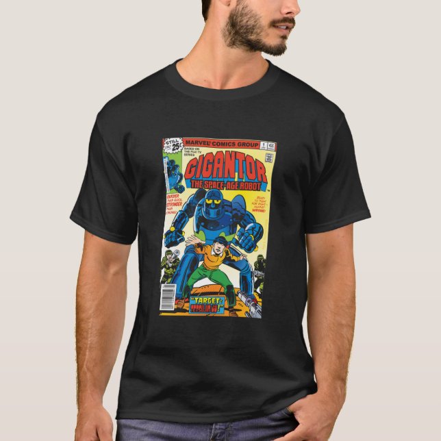 T-shirt Gigantor Comic Book Classic (Devant)