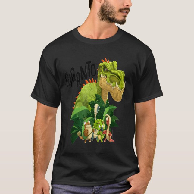 T-shirt Gigantosaurus Giganto 4 Dinos Giganto 93png93 (Devant)