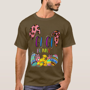 T-shirt Gigi Bunny Groupe Pâques Correspondant Famille OEu