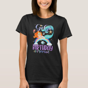 T-shirt Gigi De Filles Anniversaire Mermaid Magic Family U