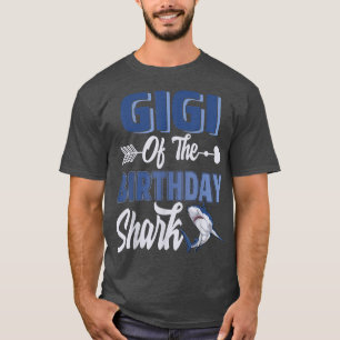 T-shirt Gigi De L'Anniversaire Garçon Requin Océan Corresp