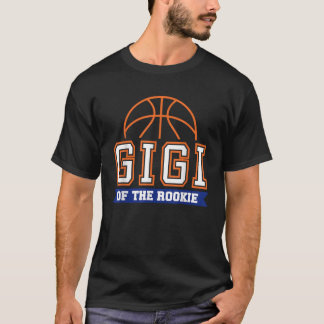 T-shirt Gigi du rookie 1er anniversaire thème basket-ball