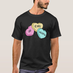 T-shirt Gigi Est Mon Correspondant Valentine Candy Heart G