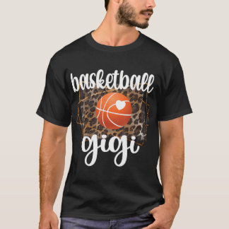 T-shirt Gigi Grandma Gigi Du Basket-Ball Playe
