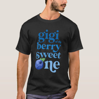 T-shirt Gigi Premier anniversaire Berry Sweet One Blueberr