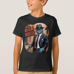 T-shirt Gila Mobster Illustration Combo Créature Drôle