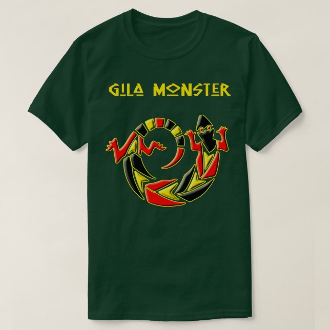 T-shirt Gila Monster  (Design devant)