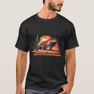 T-shirt Gila Monster Lizard Dans Le Désert Terre D'Enchant