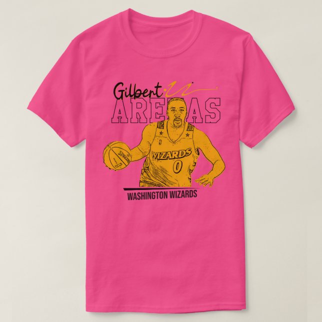 T-shirt Gilbert arenas rétro (Design devant)