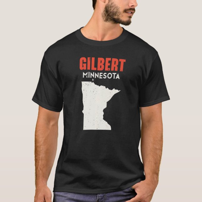 T-shirt Gilbert Minnesota USA State America Travel Minneso (Devant)