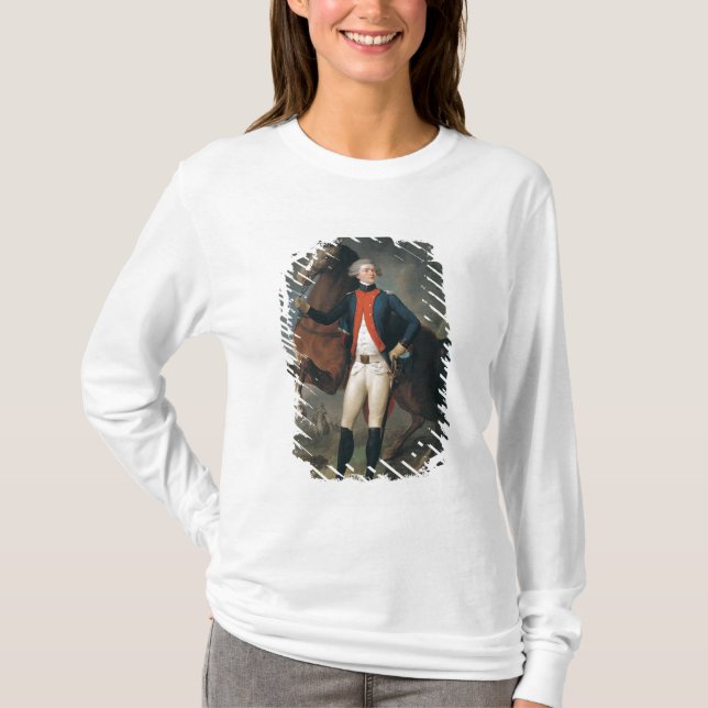 T-shirt Gilbert Motier Marquis de la Fayette, 1788 (Devant)
