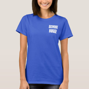 T-shirt gilet d'éclair de l'infirmière scolaire
