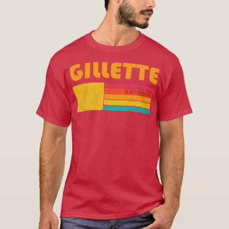 T-shirt Gillette Wyoming Souvenir Vintage