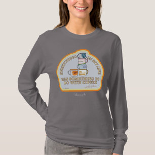 T-shirt Gilmore Girls   Graphique des devis de café