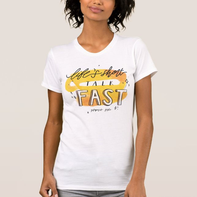 T-shirt Gilmore Girls | La vie à courte durée rapide (Devant)