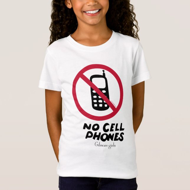 T-Shirt Gilmore Girls | Luke's Diner - Pas de téléphone po (Devant)