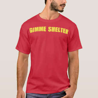 T-shirt Gimme Shelter moutarde
