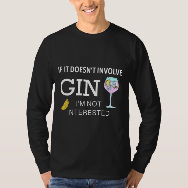 T-shirt Gin Gin Gin Club (Devant)